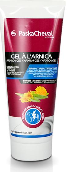 Gel à l'arnica pour les coups des chevaux