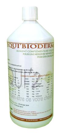 Equi'bioderm pour des chevaux avec une belle peau